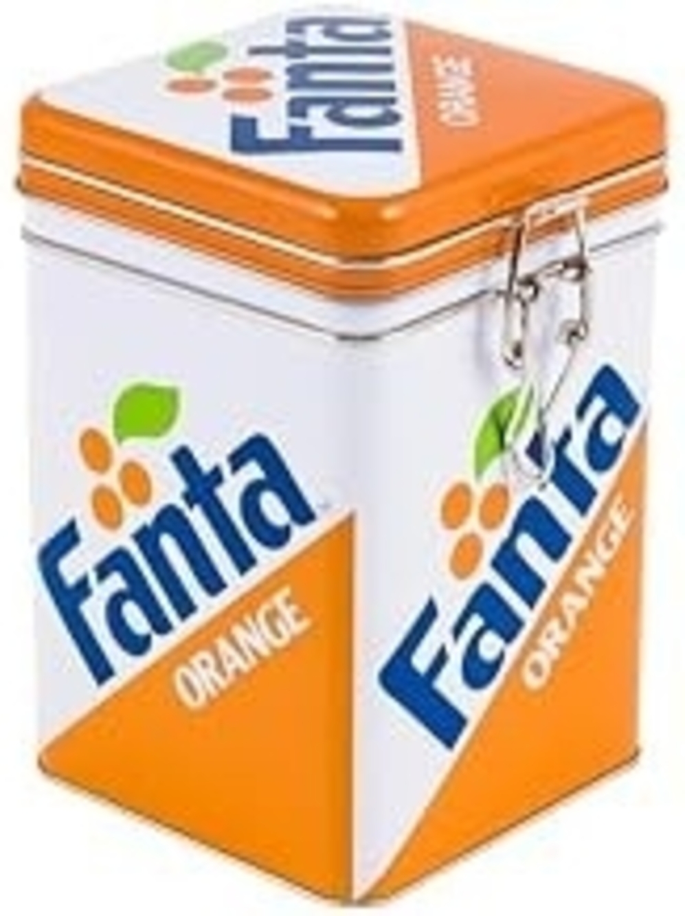 3️⃣for💲50‼️Fanta Orange Tin Canister And Tin Bank, Diet Coke Tin Bank - Picture 4 of 4